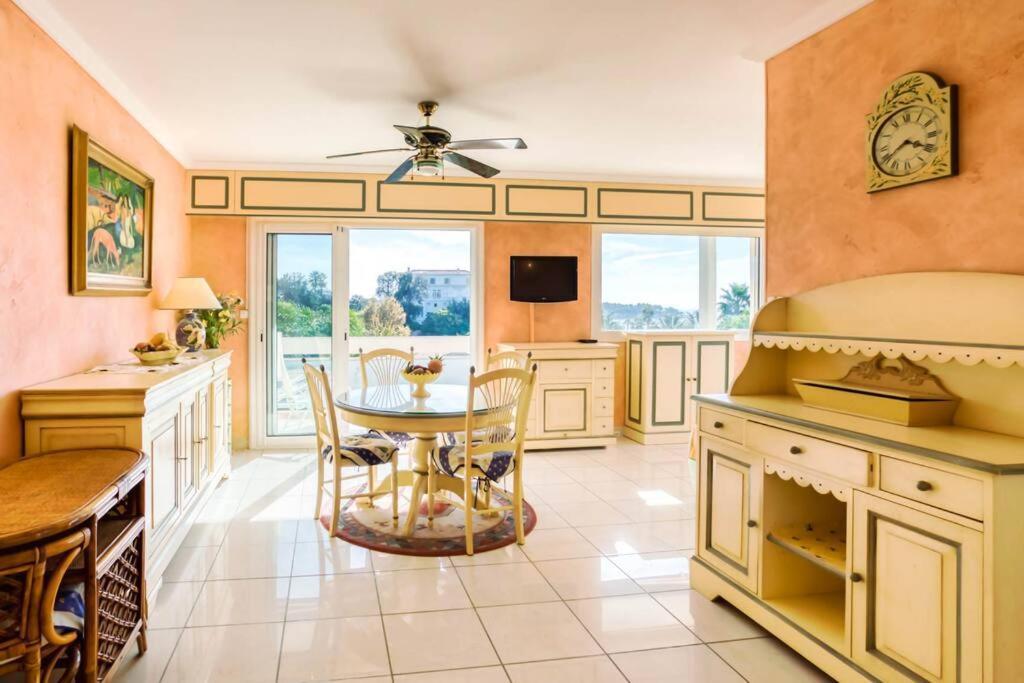 A6- 2 Bdr Incredible Sea View - Ac, Garage & Terrace Apartment Антиб Екстериор снимка